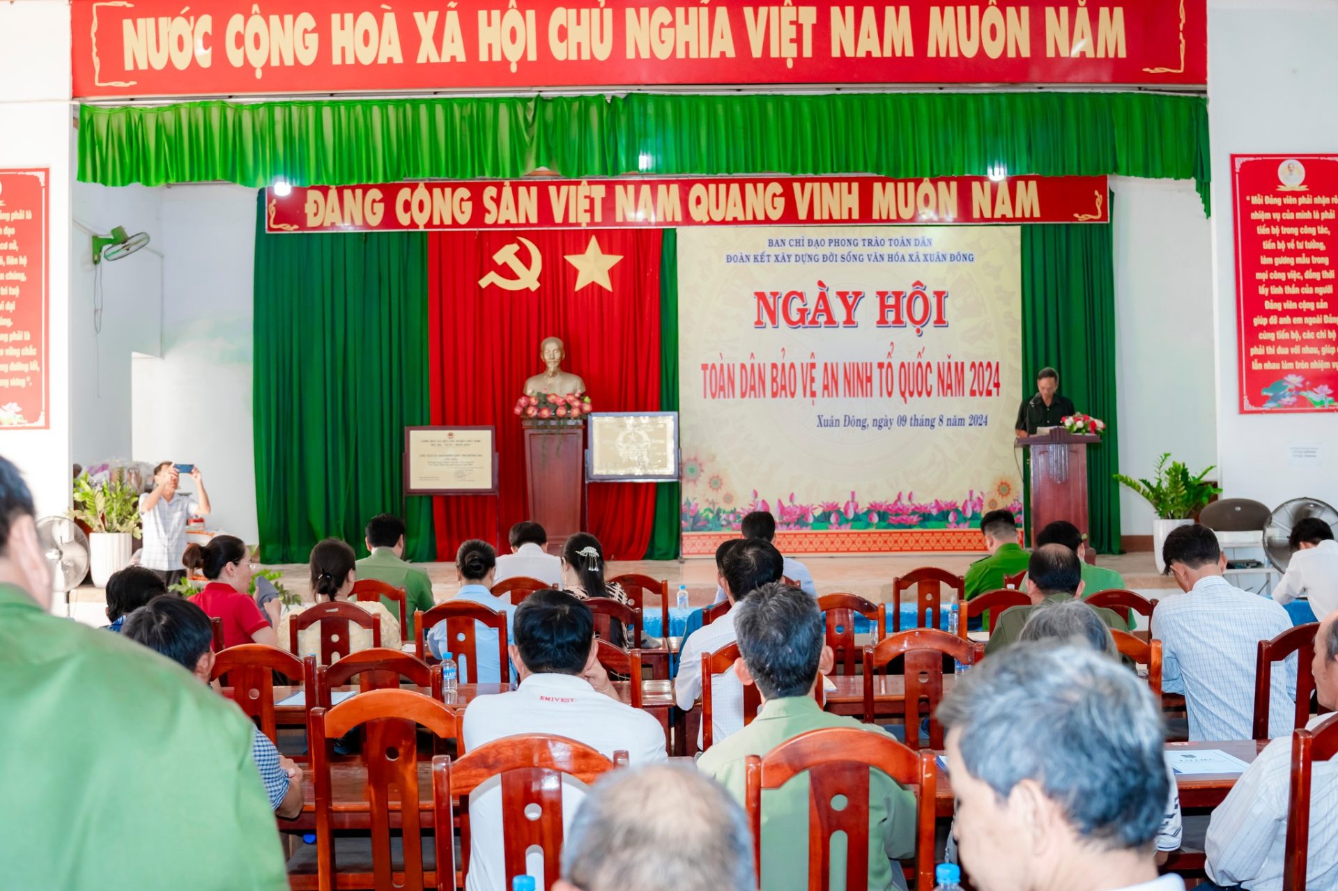 Xuân Đông: Tổ chức Ngày hội Toàn dân bảo vệ An ninh Tổ quốc năm 2024