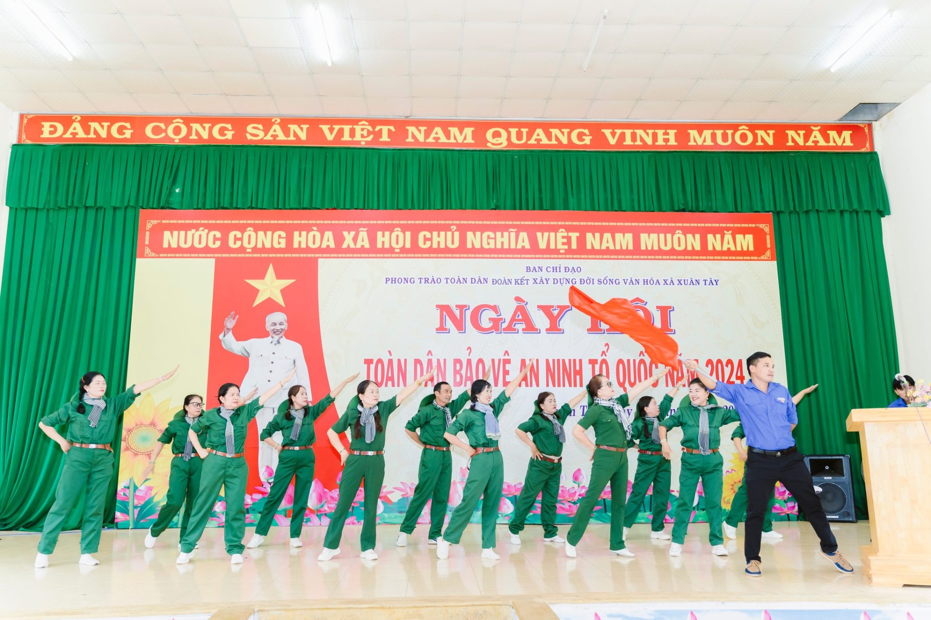 Xuân Tây: Sôi nổi Ngày hội Toàn dân bảo vệ An ninh Tổ quốc năm 2024