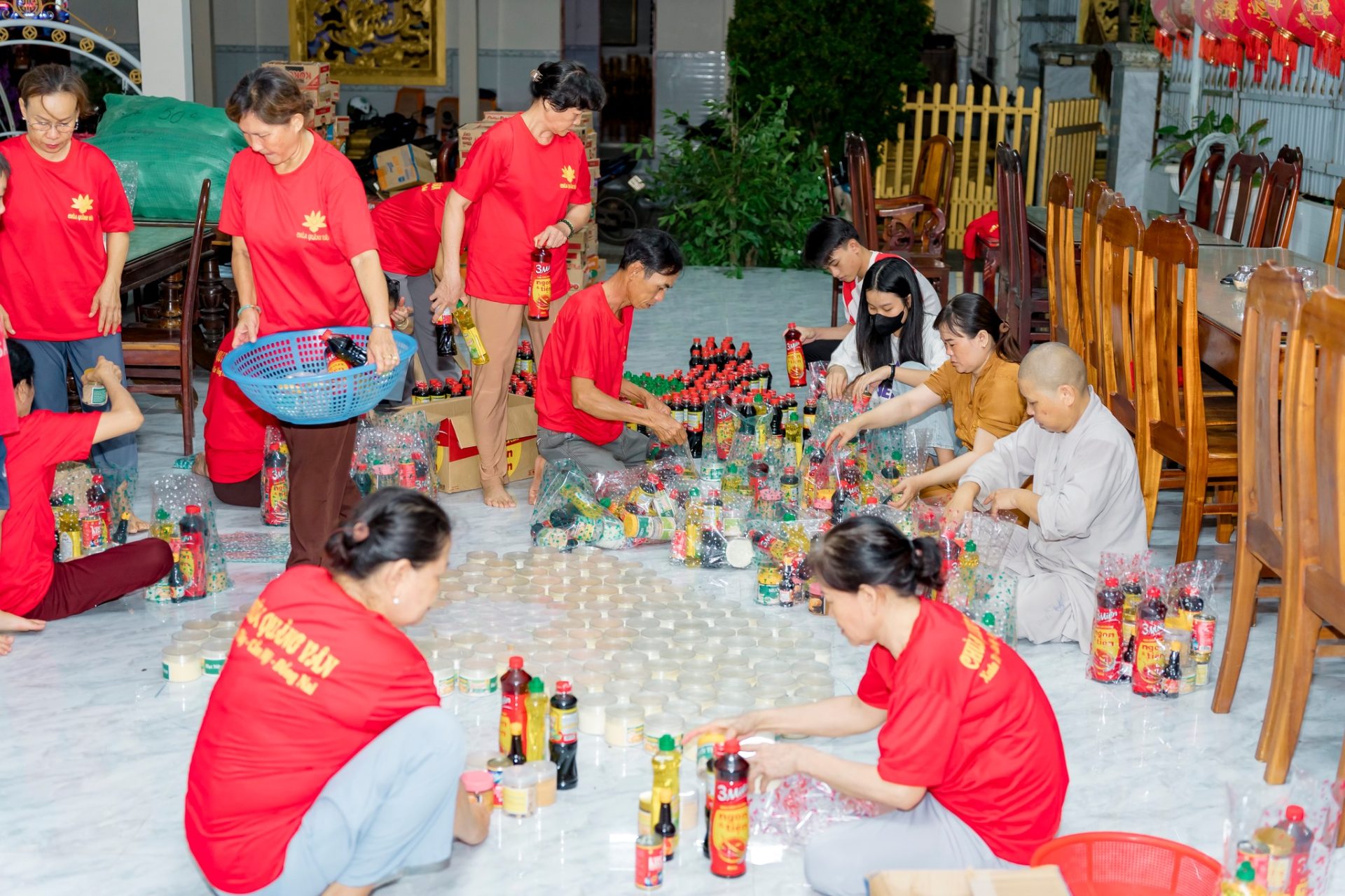 Chùa Quảng Vân hướng về đồng bào miền Bắc – Lan tỏa tinh thần từ bi và sẻ chia