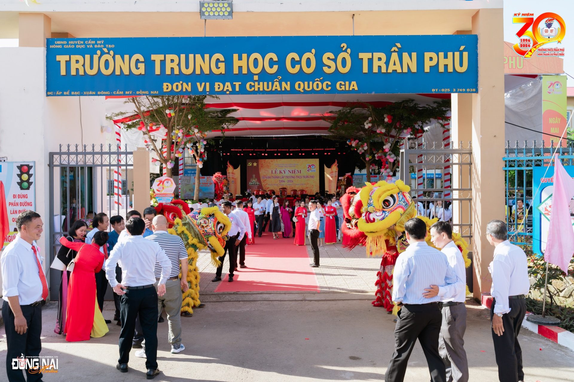[ CHÙM ẢNH ] TRƯỜNG THCS TRẦN PHÚ TƯNG BỪNG TỔ CHỨC LỄ KỶ NIỆM 30 NĂM THÀNH LẬP (1994 - 2024) 🎓